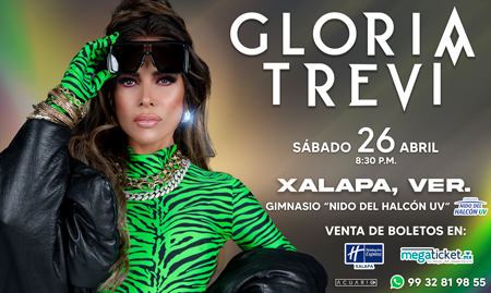 GLORIA TREVI EN XALAPA, VER.